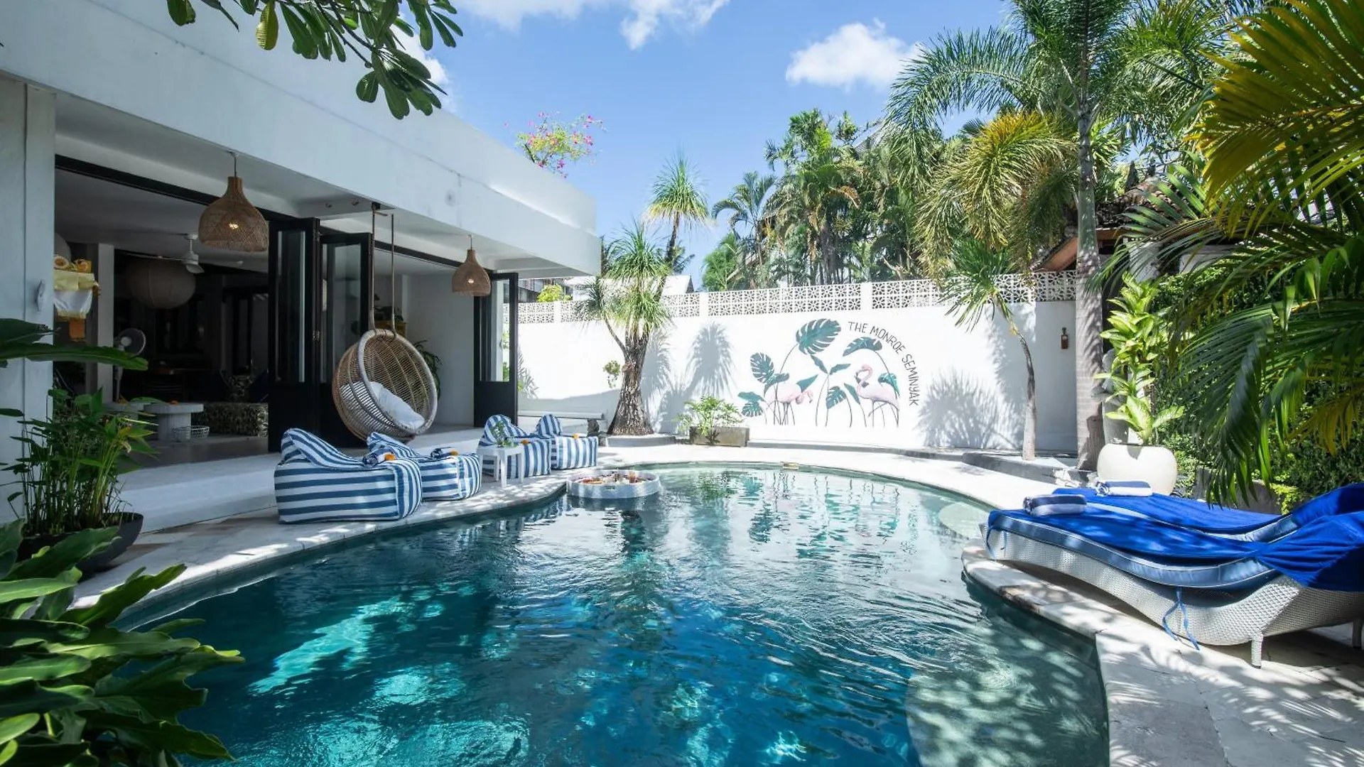 The Monroe Luxury 3-Bedroom Villa With Private Pool In Central Seminyak 900M To The Beach
